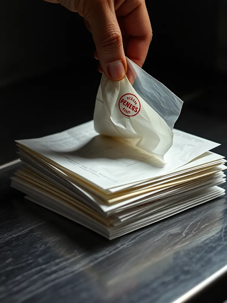 Stamped greaseproof wraps for Marrow Deli