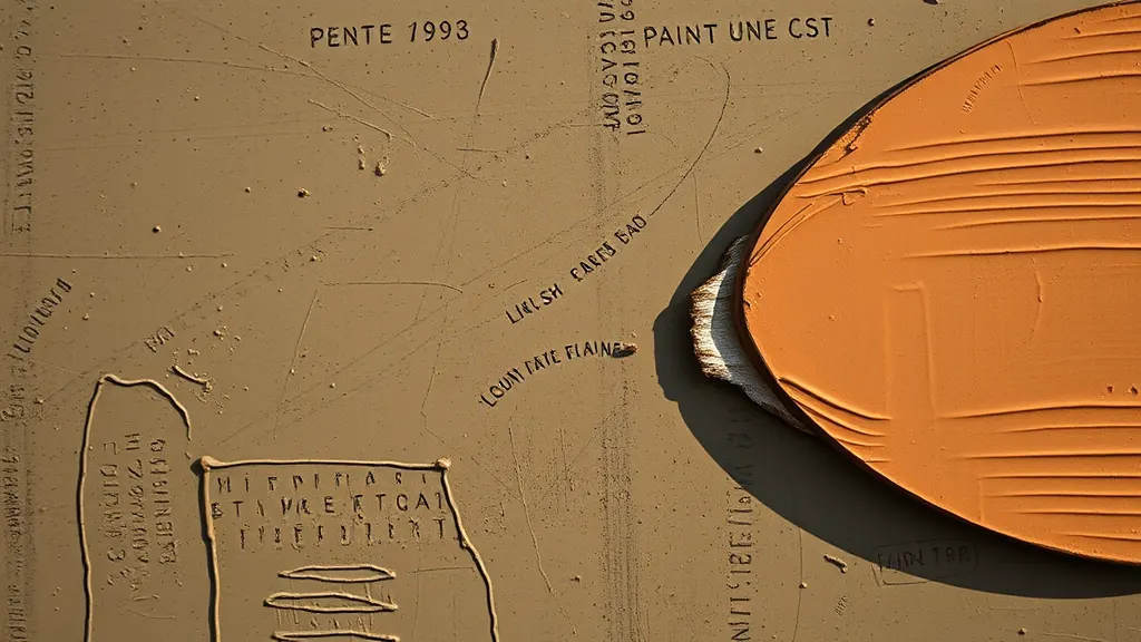 The Pellet Hardware mark and stencil alphabet on a shop ticket